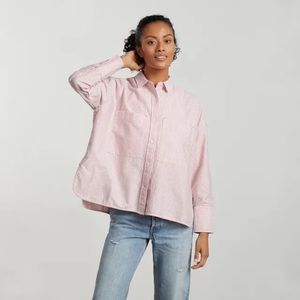 Striped Boxy Oxford from Everlane